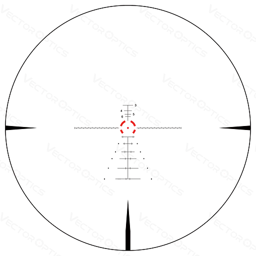 Оптический прицел Vector Optics Constantine 1-10x24 (30 мм) illum. SFP - фото 4