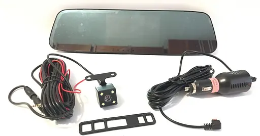 Зеркало видеорегистратор с камерой заднего вида L505C 4.3" сенсорное - фото 5