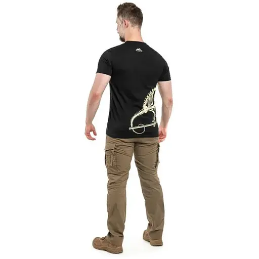 Футболка Helikon-Tex Full Body Skeleton Black XXXL - фото 6