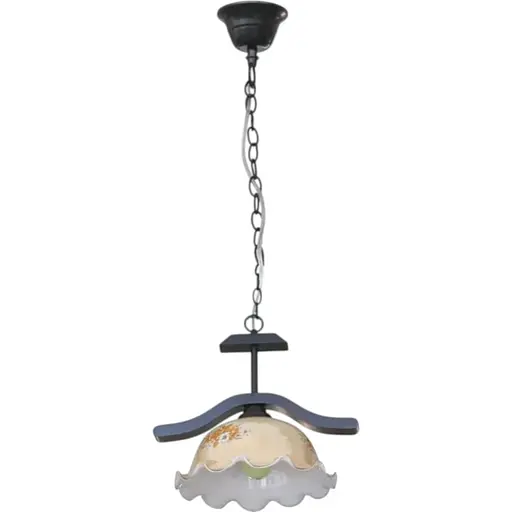 Люстра підвісна Brille флористика для кухні E27 60W BK (BKL-051S/1)