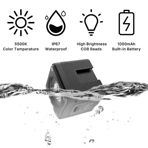 Видеосвет Ulanzi Vijim Waterproof Versatile LED light (UV-2172 L2) - фото 4