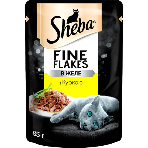 Набір вологого корму для котів Sheba, в асортименті 15 шт. + з куркою та яловичиною в соусі 5 шт. 1.7 кг (20 шт. х 85 г) - фото 2