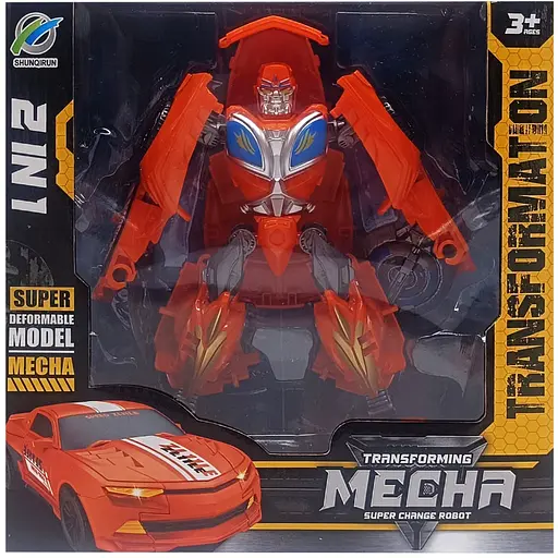 Машинка-трансформер Bambi Transforming Mecha помаранчева 168-22(Orange)