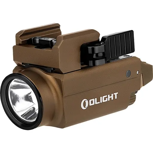 Ліхтар з ЛЦВ Olight Baldr S Green Laser Desert Tan
