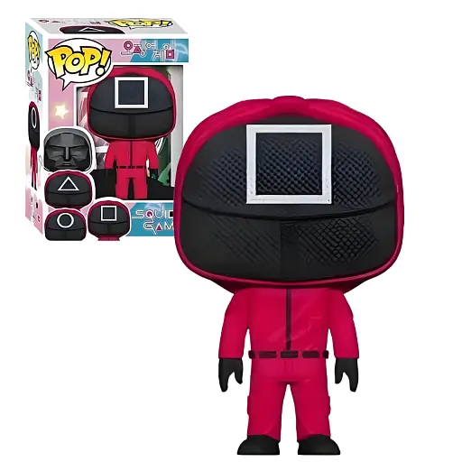 Фигурка Pop! Игра в кальмара Надзиратель Квадрат (YY 02) - фото 2