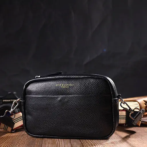 Сумка кожаная женская Vintage 20х13х6 см sum0022723 - фото 7