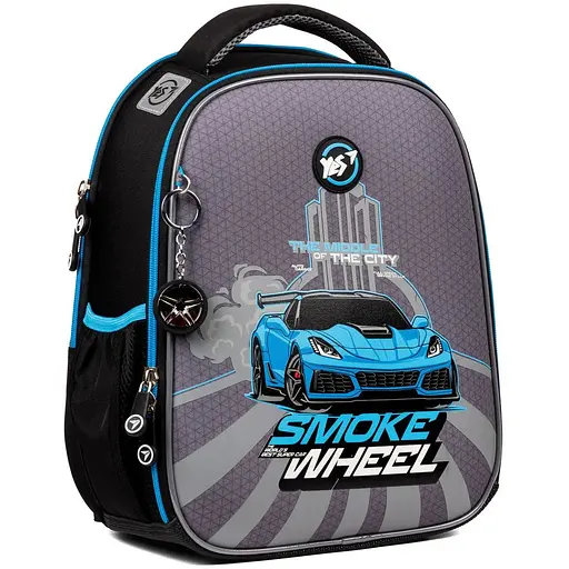 Рюкзак шкільний каркасний Yes Smoke Wheel H-100 - фото 1