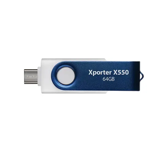 Флеш-накопичувач Patriot USB 3.2 Gen 1 Xporter X550 64GB Type-A+C - фото 2