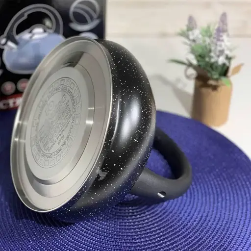 Чайник из нержавеющей стали 3.0 л Edenberg EB-8812 черный - фото 2