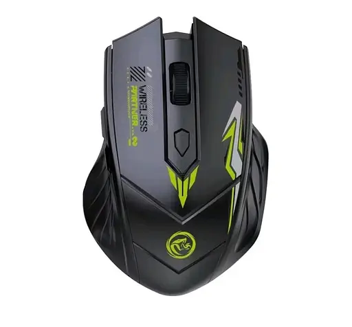 Бездротова ігрова миша GAMING MOUSE Bluetooth + 2.4G (чорна)  - фото 1