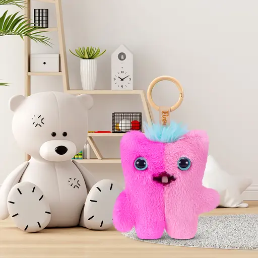 М'яка іграшка-брелок Fuggler Baby Pinkles Бебі Шикулька 8 см (15759H) - фото 3