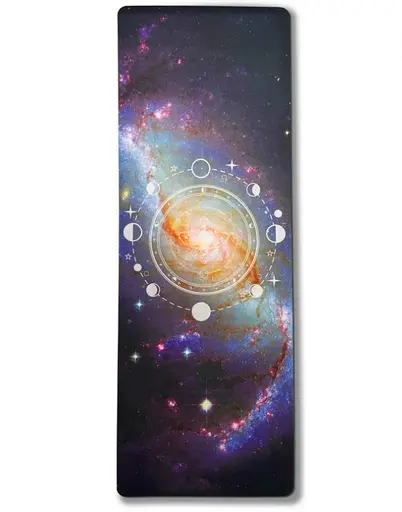 Коврик для йоги EasyFit Light BlueMoon (замша-каучук) (EF-1926-3) - фото 1