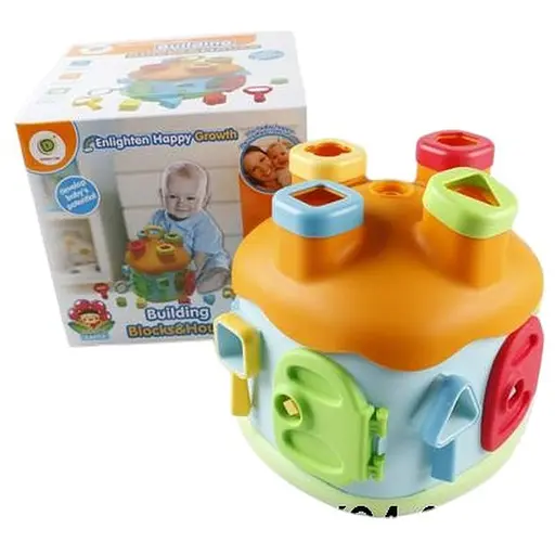 Дитячий будиночок логіка-сортер 209 (1433248) з ключами