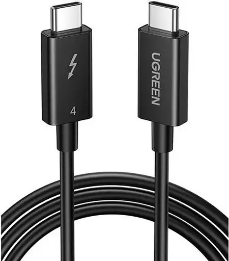 Кабель Ugreen US501 USB-C to USB-C Thunderbolt 4 Cable 80 см (30389)