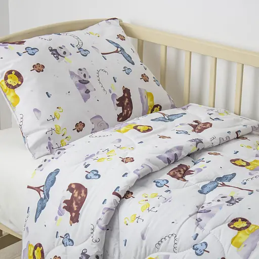 Одеяло детское ТЕП Little Friends Happy Forest 105 x 140 см (1-04770_33969) - фото 1