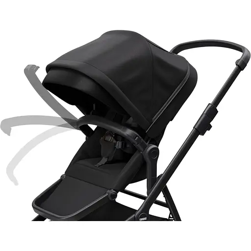 Детская коляска Thule Sleek Black on Black (TH 11000017) - фото 8