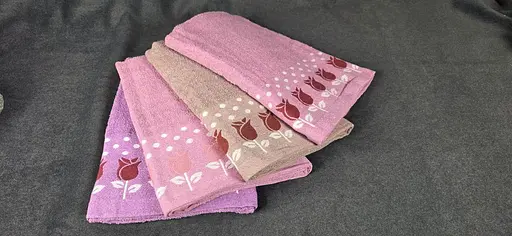 Набор махровых банных полотенец 70х140 см, комплект 8 шт. D-958-120 большой набор махровых полотенец для бани Разные цвета - фото 8