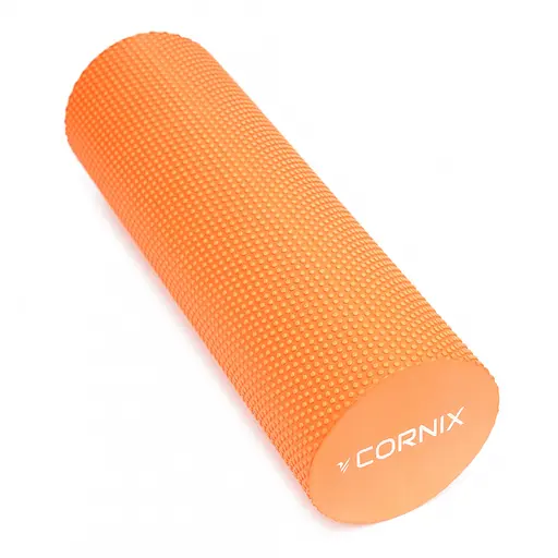 Массажный ролик Cornix EVA+ 45 x 15 см (валик, роллер) XR-0302 Orange - фото 2