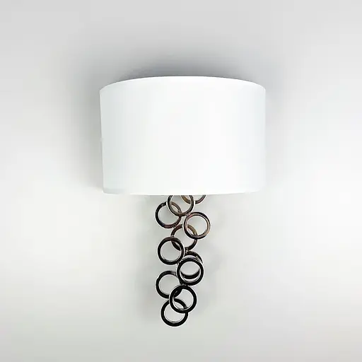 Настінний світильник в білому кольорі Curtis Line F WMJ 32 WH - фото 1