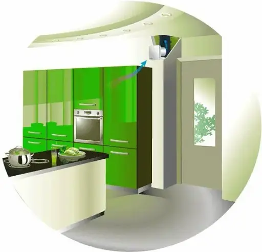 Вентилятор вытяжной бытовой Vents 100 ЛДА Алюминий матовый - фото 5