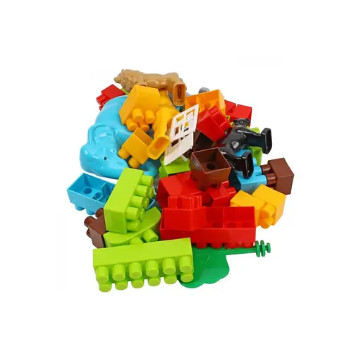 Игровой набор конструктор Дикие животные Африки ТехноК 0334TXK 40 деталей - фото 3