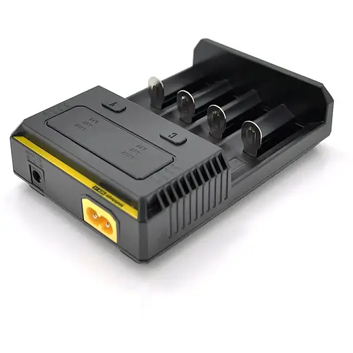 Зарядное устройство универсальное Nitecore Intellicharger i4, 4 канала, LED инд., поддерживает Li-ion, Ni-MH и Ni-Cd AA(R6), ААA(R03), AAAA, С(R14)