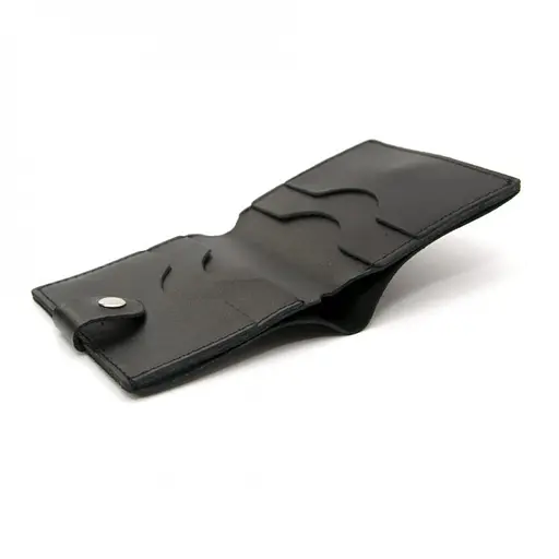 Мужской кожаный кошелек Gofin 10х9 см acs0012077 - фото 3