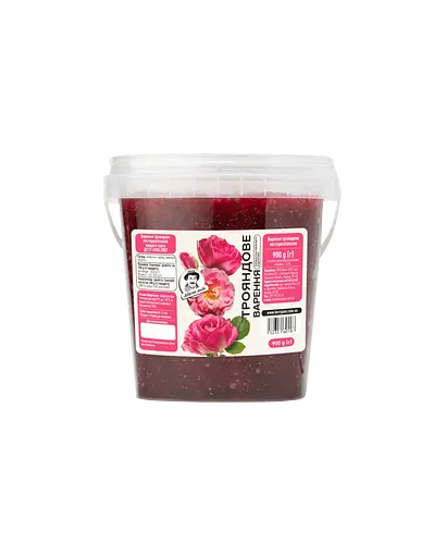 Розовое варенье 900г Дедушкины ягоды (урожай 2025)