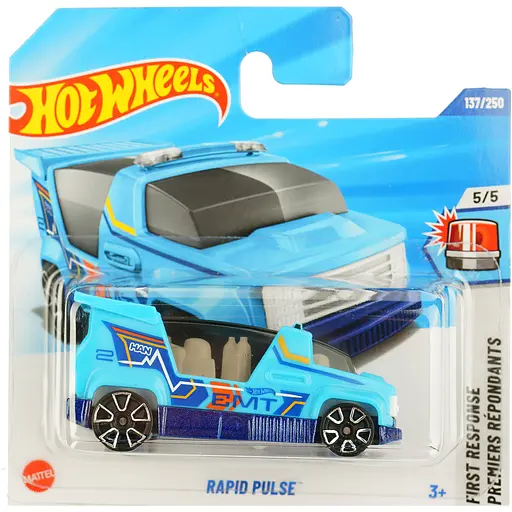 Базова машинка Hot Wheels Ferst Response Rapid Pulse блакитна (5785) JBB50-N522