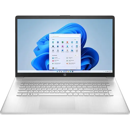 Ноутбук HP 17.3 17-cp2039ua FHD IPS AG/Ryzen 5 7520U/16GB/1TB/UMA/DOS/Silver (CS8E3EA) - фото 1