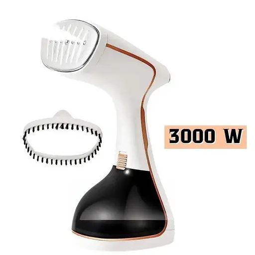 Ручной отпариватель Zepline ZP-210 паровой утюг для одежды 3000Вт 0.4л Сенсорное управление Белый - фото 4