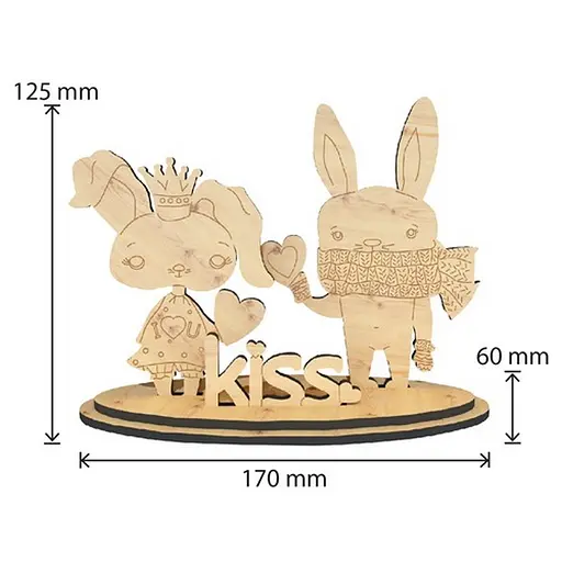 Дитячий набір для творчості "Можна поцілувати" FDCKW-045 - фото 4