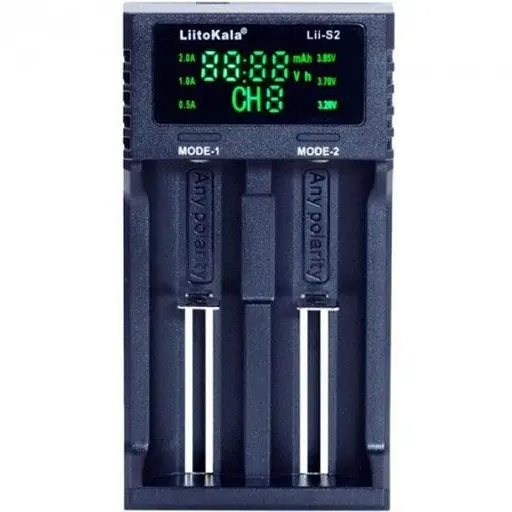 Заряднoe устройство Liitokala lii-S2 на 2 канала (для Ni-MH, Ni-CD, Li-Ion, LiFePo4) - фото 5