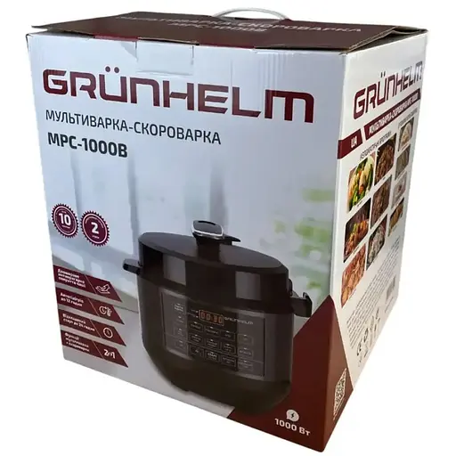 Мультиварка-скороварка Grunhelm MРC-1000B (143709) - фото 7