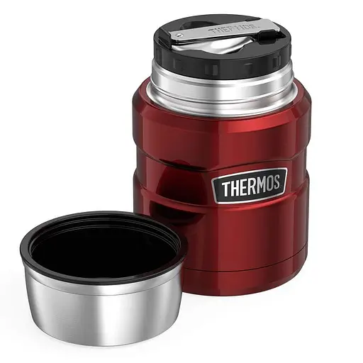 Термос пищевой Thermos Stainless King 470 ml Red - фото 4