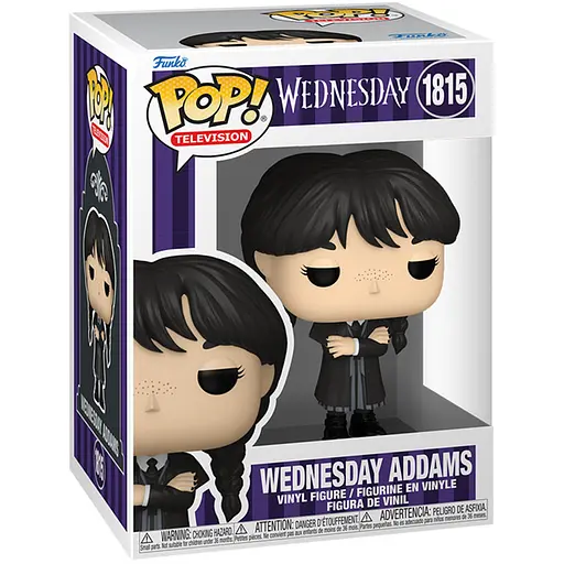 Игровая фигурка Funko Pop! Wednesday Wednesday Addams в черном пальто (86679) - фото 2