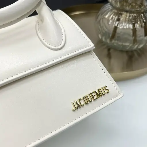 Сумка женская через плечо Jacquemus (Белый) - фото 5