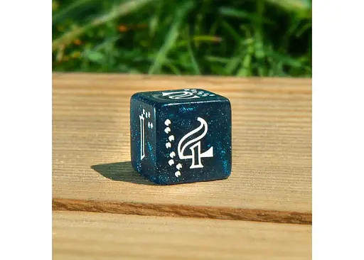 Набір кубиків Shimmering Llama Dice Set , 7 шт. (SLLA3F) - фото 6