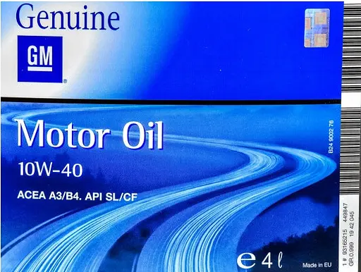 Моторна олія General Motors 10W-40 5л (Напівсинтетична) - фото 5