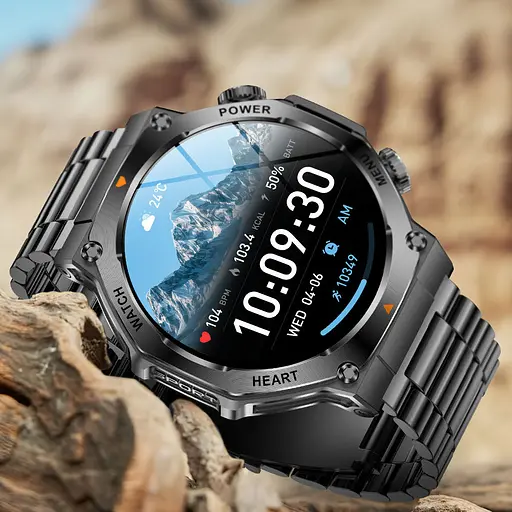 Часы Smart Mevaden Ultra Steel, 2 ремешка - фото 4