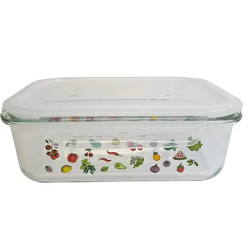Пищевый контейнер Vittora стеклянный с пластиковой крышкой 1.5 л (127044) - фото 2
