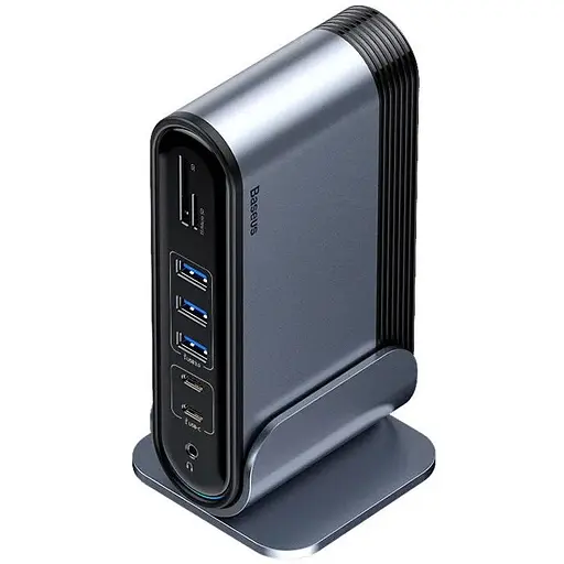 Хаб адаптер Baseus Working Station Multifunctional Type-C Hub Adapter 16-в-1 CAHub-BG0G - фото 1