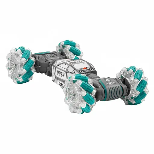 Радіокерована Трюкова Машина UD 2196 AN-01, 3 Режими керування, Собача ходьба, Акум. 7.4V, Музика, Зелена