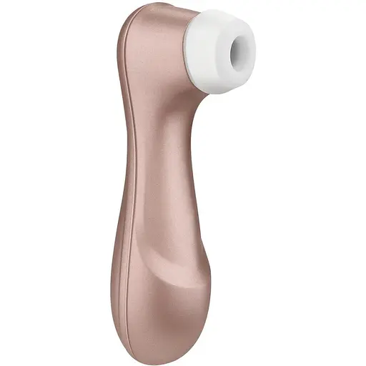 Вакуумний кліторальний стимулятор з вібрацією Satisfyer Pro 2 Next Generation золотий
