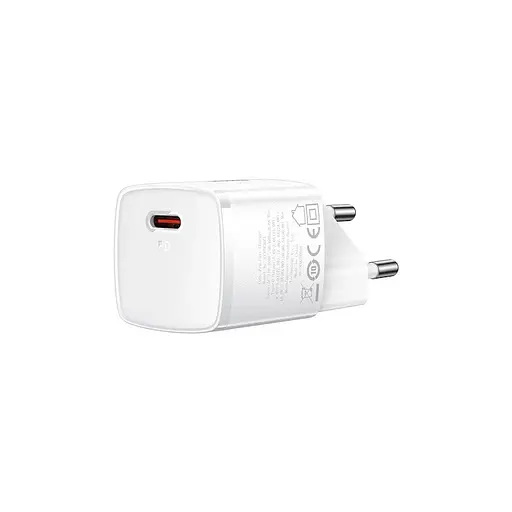 Мережевий зарядний пристрій Baseus Cube Pro Fast Charger 1C 30W EU білий - фото 3