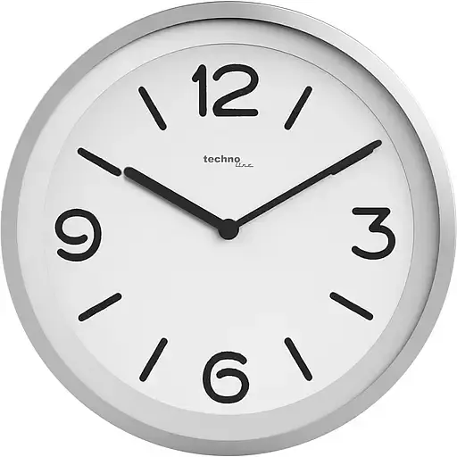 Часы настенные Technoline WT7400 Silver (WT7400) - фото 1