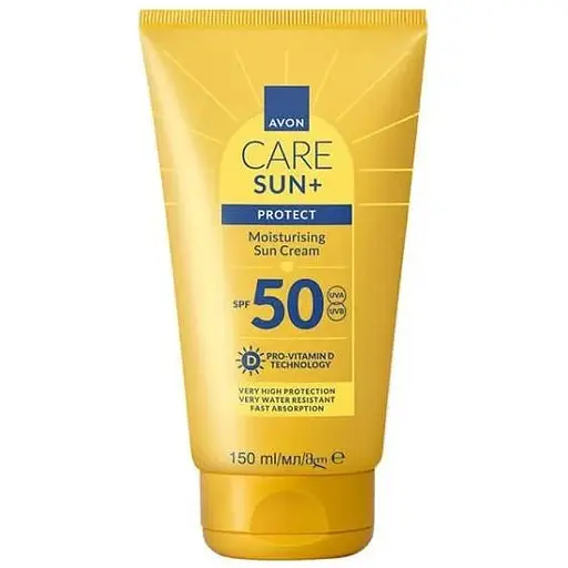 Сонцезахисний крем для обличчя і тіла Avon SPF 50 150 мл - фото 1