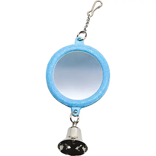 Іграшка для птахів TatraPet Dodo дзеркало з дзвіночком 14 см