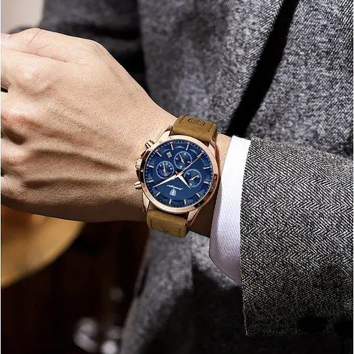 Мужские наручные часы Poedagar West - фото 8