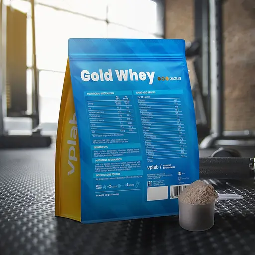 Протеїн VPLab Gold Whey Шоколад 500 г - фото 2